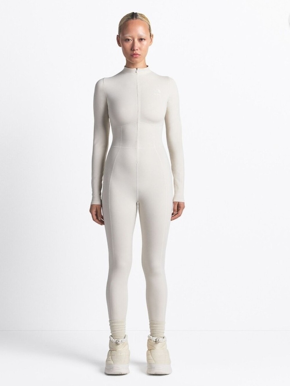 The North Face x Skims Bodysuit in Bone Neutral Size S